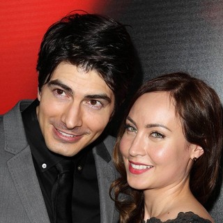 Brandon Routh, Courtney Ford in Premiere of HBO's True Blood Season 6 - Arrivals