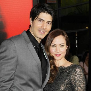 Brandon Routh, Courtney Ford in Premiere of HBO's True Blood Season 6 - Arrivals