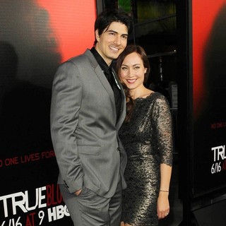 Brandon Routh, Courtney Ford in Premiere of HBO's True Blood Season 6 - Arrivals
