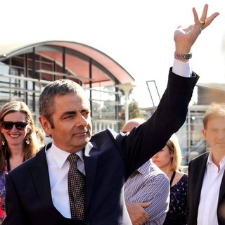 Rowan Atkinson in The World Premiere of Johnny English Reborn