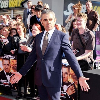 Rowan Atkinson in The World Premiere of Johnny English Reborn