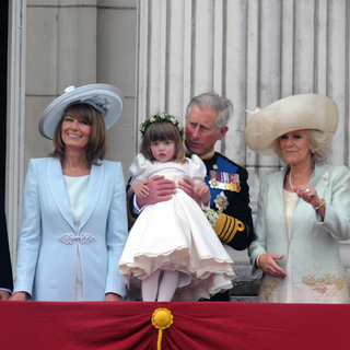 Michael Middleton, Carole Middleton, Prince Charles, Camilla Parker Bowles in The Wedding of Prince William and Catherine Middleton