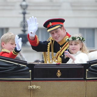 Prince Harry in The Wedding of Prince William and Catherine Middleton
