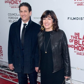 James Rubin, Christiane Amanpour in Premiere of In the Land of Blood and Honey - Arrivals