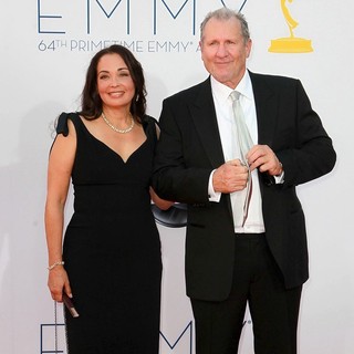 Catherine Rusoff, Ed O'Neill in 64th Annual Primetime Emmy Awards - Arrivals