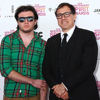Matthew Russell, David O. Russell in 2013 Film Independent Spirit Awards - Arrivals