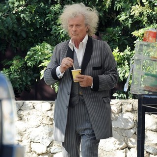 Rutger Hauer in Actors on The Set of True Blood