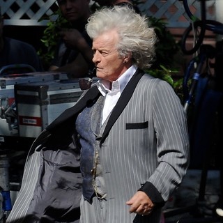 Rutger Hauer in Actors on The Set of True Blood