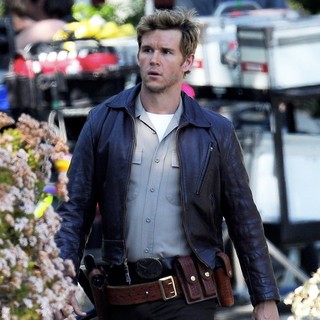 Ryan Kwanten in Actors on The Set of True Blood