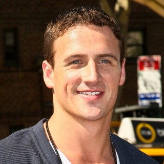 Ryan Lochte in Mercedes-Benz New York Fashion Week Spring-Summer 2013 - Project Runway - Outside