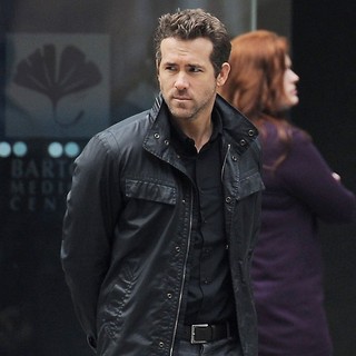 Ryan Reynolds in Filming Scenes for The Movie R.I.P.D.