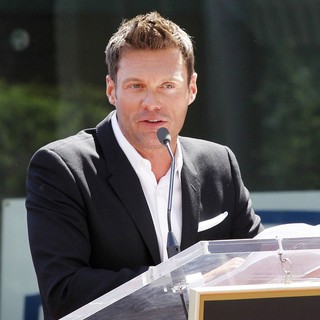 Ryan Seacrest in Ellen DeGeneres Is Honored with A Star on The Hollywood Walk of Fame