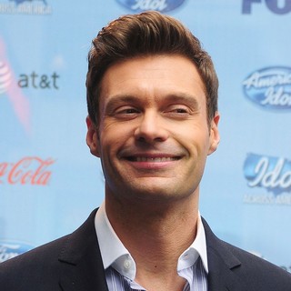 Ryan Seacrest in Idol Across America Kick Off Event