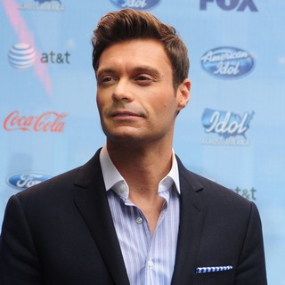 Ryan Seacrest in Idol Across America Kick Off Event