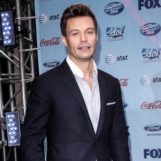 Ryan Seacrest in Idol Across America Kick Off Event