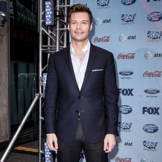 Ryan Seacrest in Idol Across America Kick Off Event