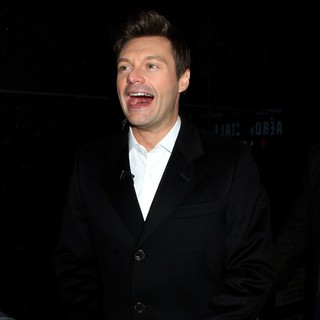 Ryan Seacrest in Ryan Seacrest Outside ABC Studios for Good Morning America to Promote His Rockin' New Year's Eve