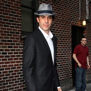 Sacha Baron Cohen in The Late Show with David Letterman - Arrivals