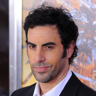 Sacha Baron Cohen in Hugo Premiere