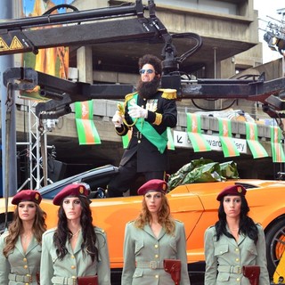 Sacha Baron Cohen in World Premiere of The Dictator - Arrivals