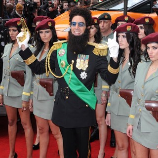 Sacha Baron Cohen in World Premiere of The Dictator - Arrivals