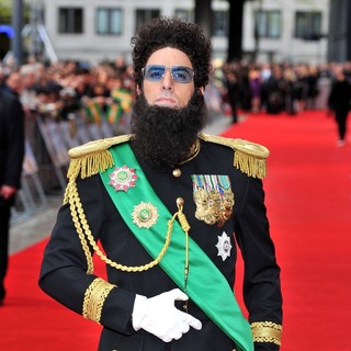 Sacha Baron Cohen in World Premiere of The Dictator - Arrivals