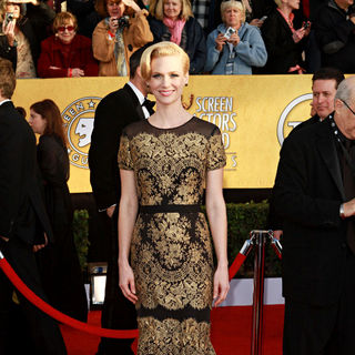 January Jones in The 17th Annual Screen Actors Guild Awards (SAG Awards 2011) - Arrivals