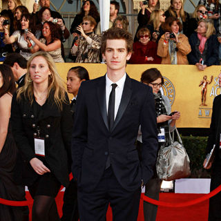 Andrew Garfield in The 17th Annual Screen Actors Guild Awards (SAG Awards 2011) - Arrivals