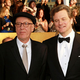 Geoffrey Rush, Colin Firth in The 17th Annual Screen Actors Guild Awards (SAG Awards 2011) - Arrivals