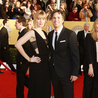 Sunrise Coigney, Mark Ruffalo in The 17th Annual Screen Actors Guild Awards (SAG Awards 2011) - Arrivals