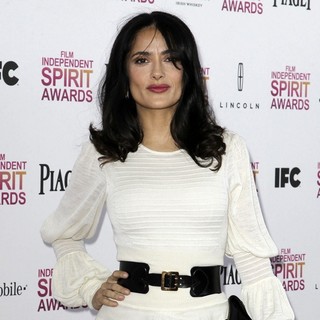 Salma Hayek in 2013 Film Independent Spirit Awards - Arrivals