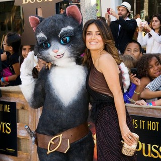 Salma Hayek in The Los Angeles Premiere of Puss in Boots