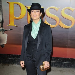 Salma Hayek in Puss in Boots - UK Film Premiere - Arrivals