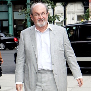 Salman Rushdie in The New York Screening of Sparkle - Outside Arrivals