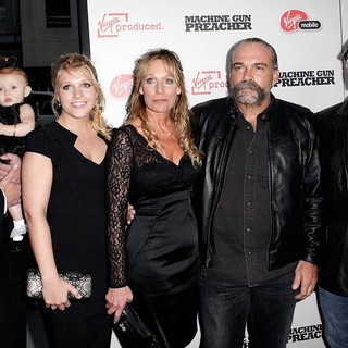 Lynn Childers, Sam Childers in Machine Gun Preacher Los Angeles Premiere