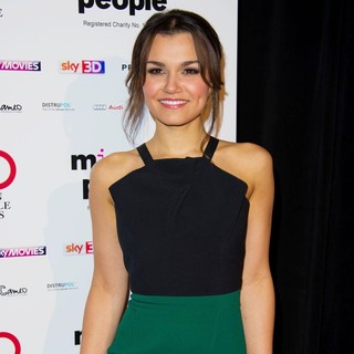 Samantha Barks in The London Critics' Circle Film Awards