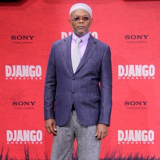 Samuel L. Jackson in The German Premiere of Django Unchained
