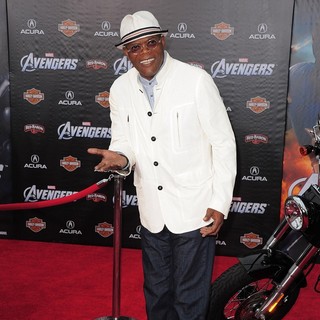 Samuel L. Jackson in World Premiere of The Avengers - Arrivals
