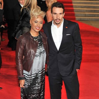 Emeli Sande, Adam Gouraguine in World Premiere of Skyfall - Arrivals