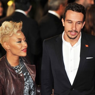 Emeli Sande, Adam Gouraguine in World Premiere of Skyfall - Arrivals