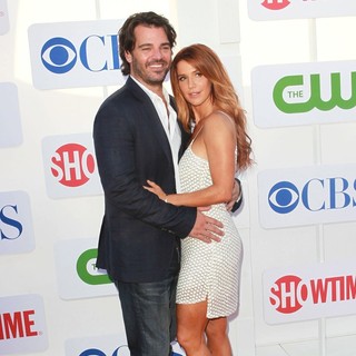 Poppy Montgomery in CBS Showtime's CW Summer 2012 Press Tour - Arrivals - sanford-montgomery-cw-summer-2012-press-tour-01