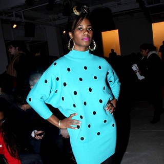 Santigold in Mercedes-Benz IMG New York Fashion Week - Jeremy Scott - Front Row
