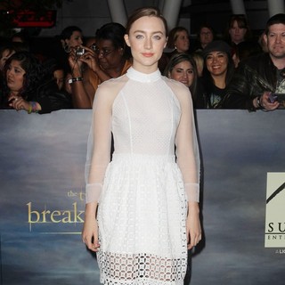Saoirse Ronan in The Premiere of The Twilight Saga's Breaking Dawn Part II