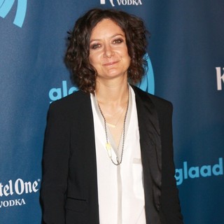 Sara Gilbert in 24th Annual GLAAD Media Awards - Arrivals