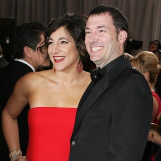 Katherine Sarafian, Mark Andrews in The 85th Annual Oscars - Red Carpet Arrivals