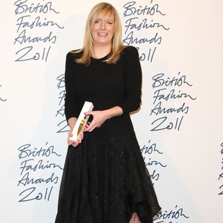 Sarah Burton in British Fashion Awards 2011 - Press Room