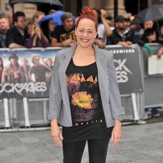 Sarah Cawood in The UK Premiere of Rock of Ages