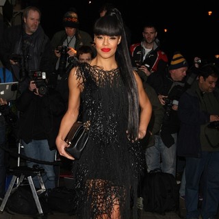 Sarah-Jane Crawford in The Brit Awards 2012 Nominations - Arrivals