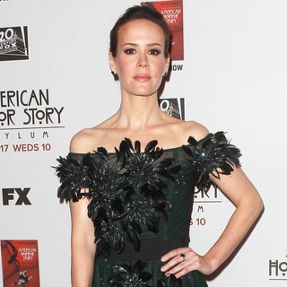 Sarah Paulson in Premiere Screening of FX's American Horror Story: Asylum