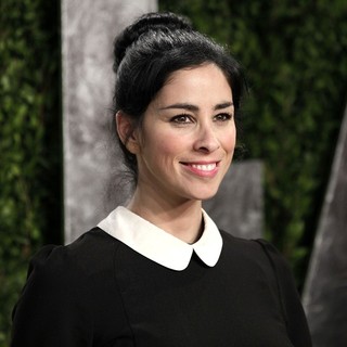 Sarah Silverman in 2013 Vanity Fair Oscar Party - Arrivals - sarah-silverman-2013-vanity-fair-oscar-party-01